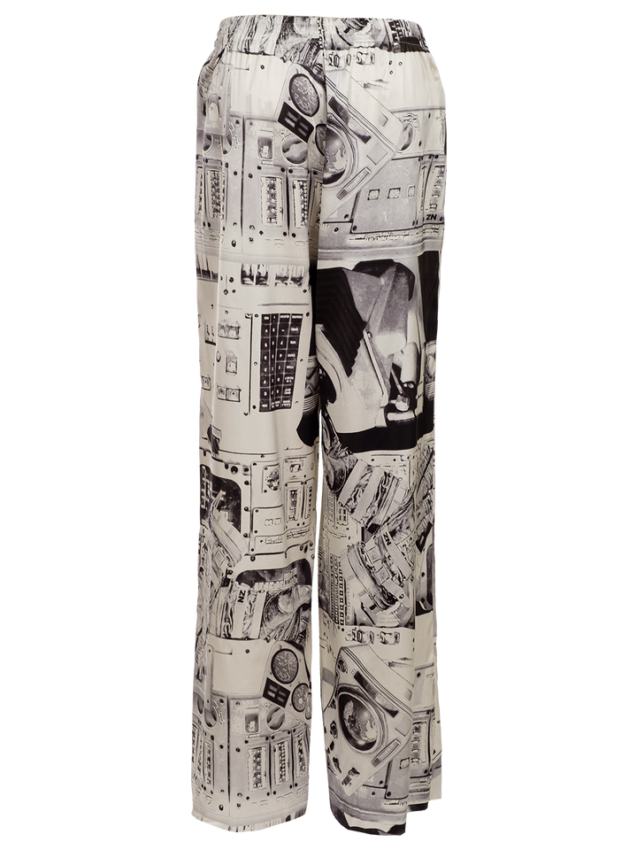 Natasha Zinko SPACESHIP PRINT PANTS