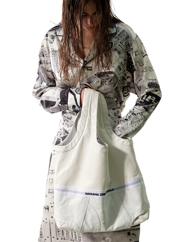 Natasha Zinko SPACESHIP PRINT SHIRT