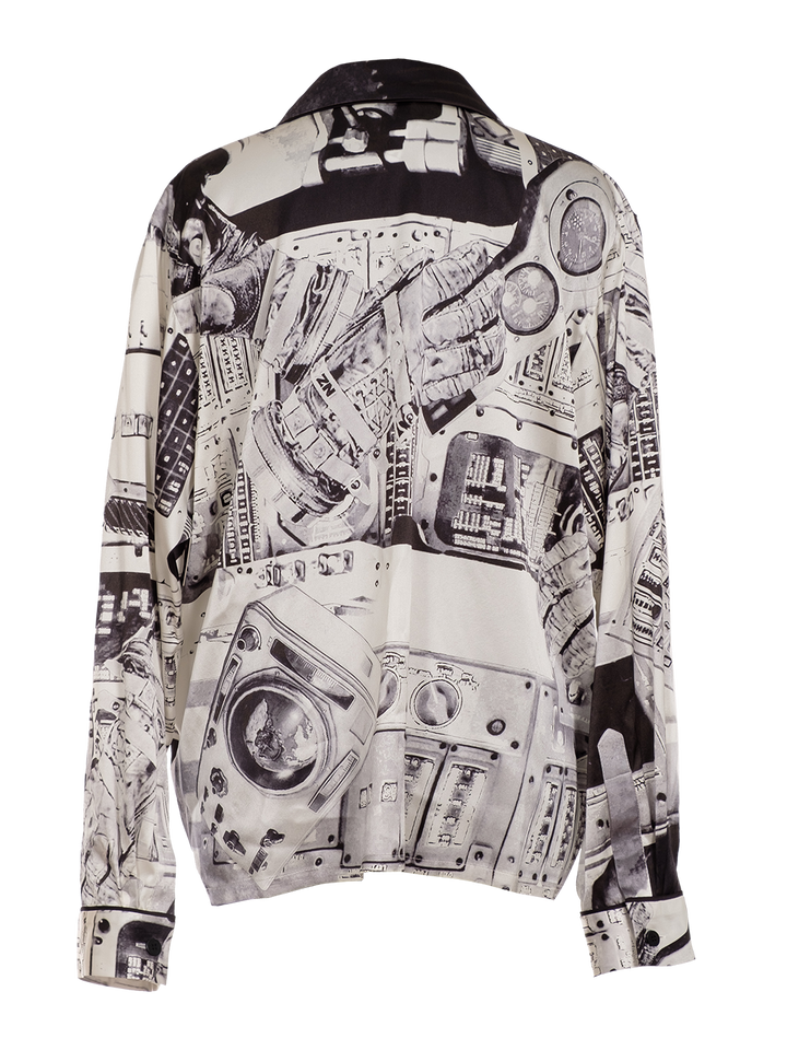 Natasha Zinko SPACESHIP PRINT SHIRT