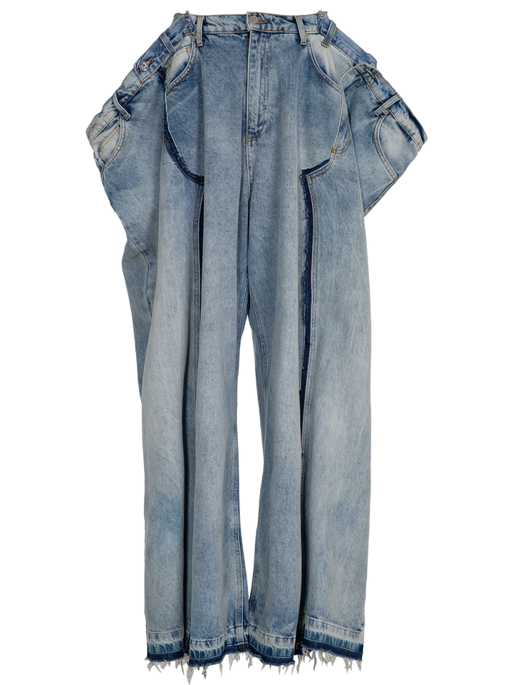 Natasha Zinko Split Double Jeans