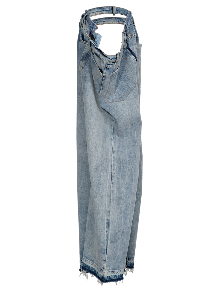 Natasha Zinko Split Double Jeans