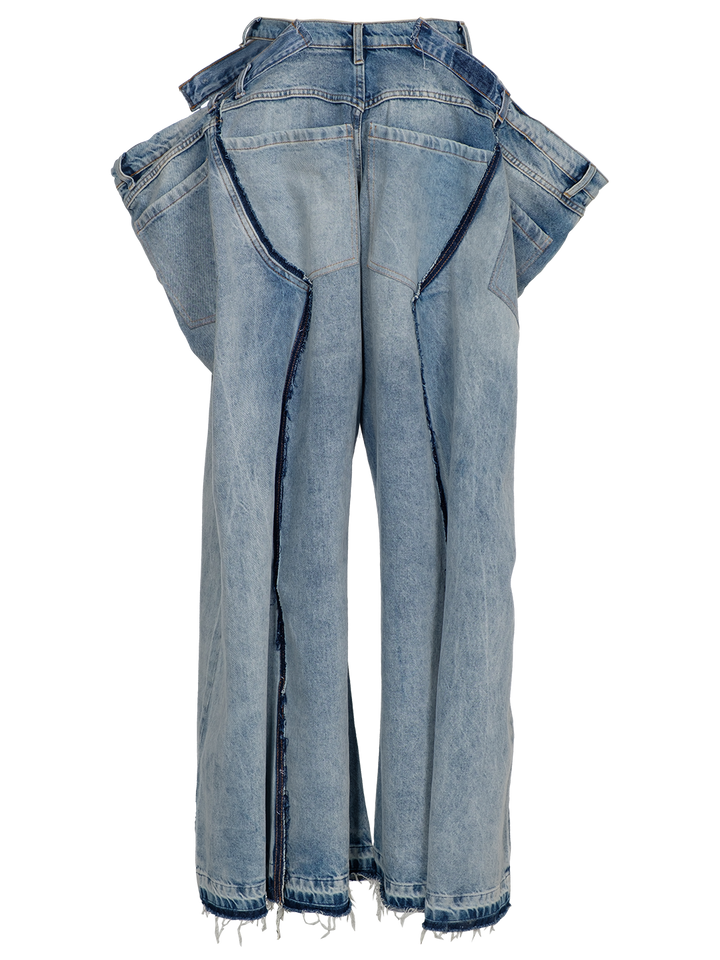 Natasha Zinko Split Double Jeans