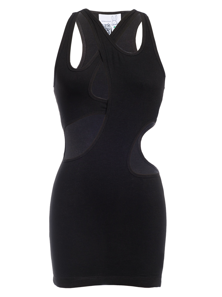 Natasha Zinko Stretch Cut Out Cotton Dress