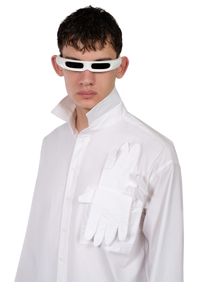 Natasha Zinko SURGICAL GLOVES SHIRT