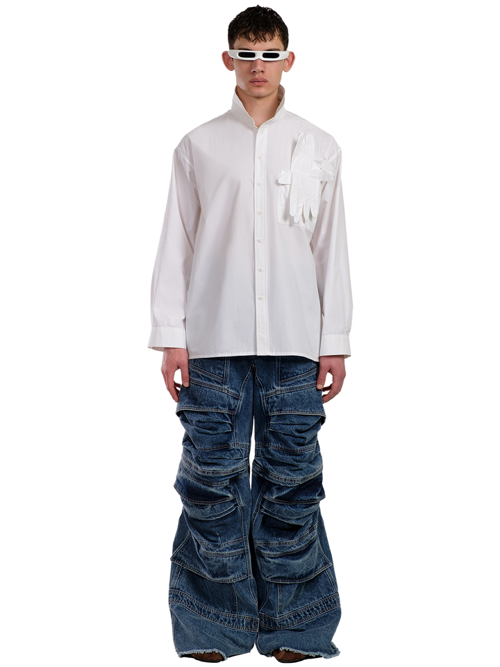 natasha zinko SURGICAL GLOVES SHIRT