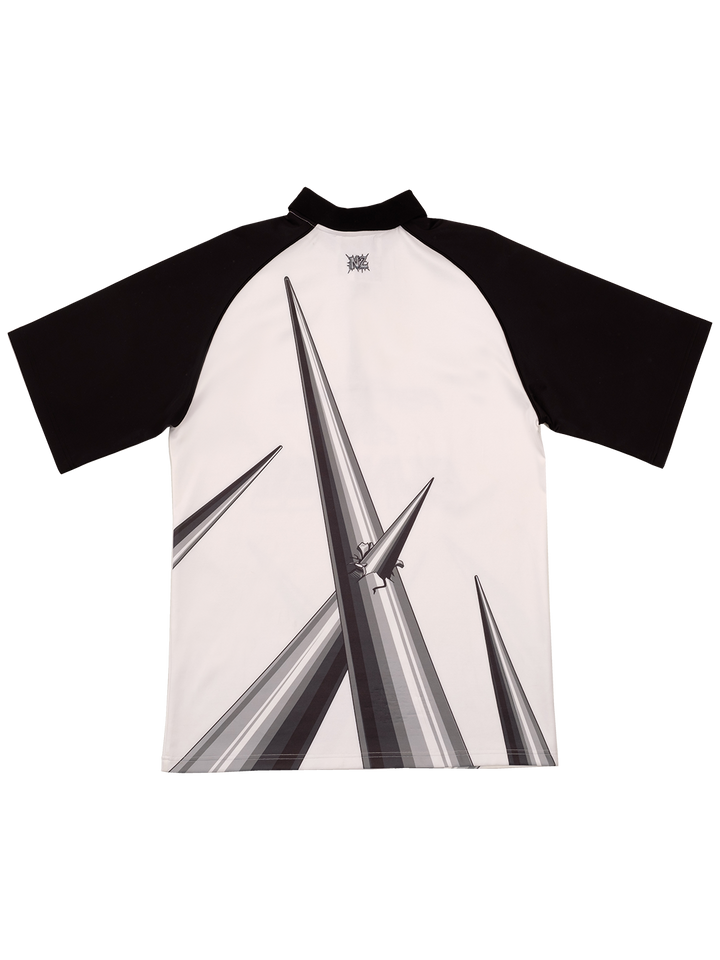 Natasha Zinko Techno Cotton Oversized Polo T- Shirt