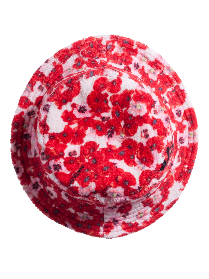 natasha zinko Terry Floral-print Bucket Hat