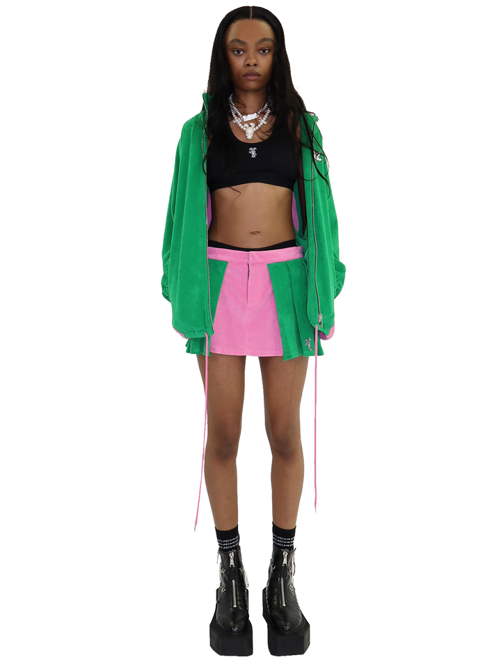 Natasha Zinko Terry Tennis Skirt