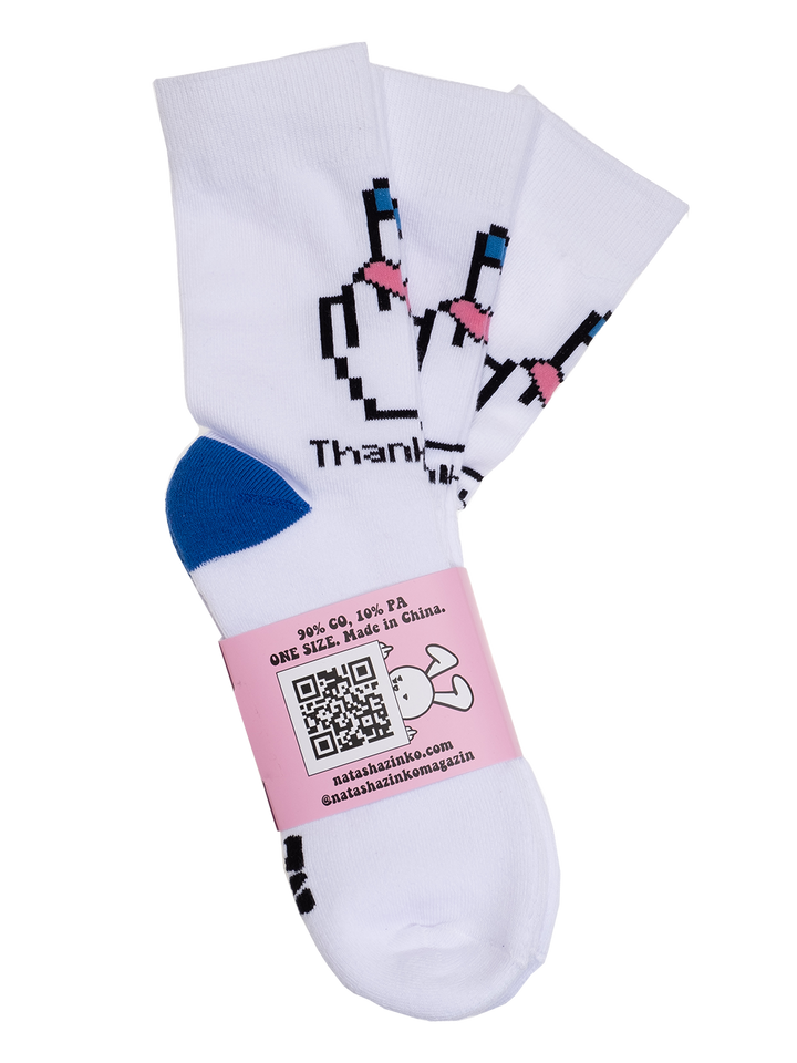 Natasha Zinko Thank You Socks /3 Pairs/
