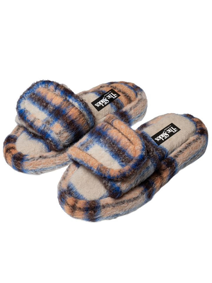 Natasha Zinko The Checked Mohair Slides