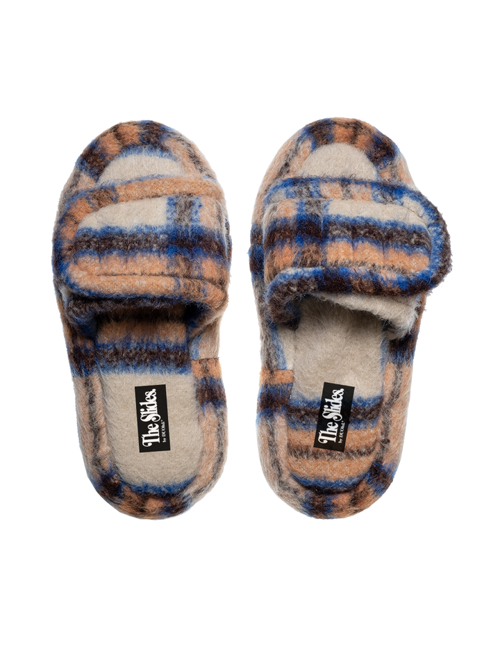 Natasha Zinko The Checked Mohair Slides