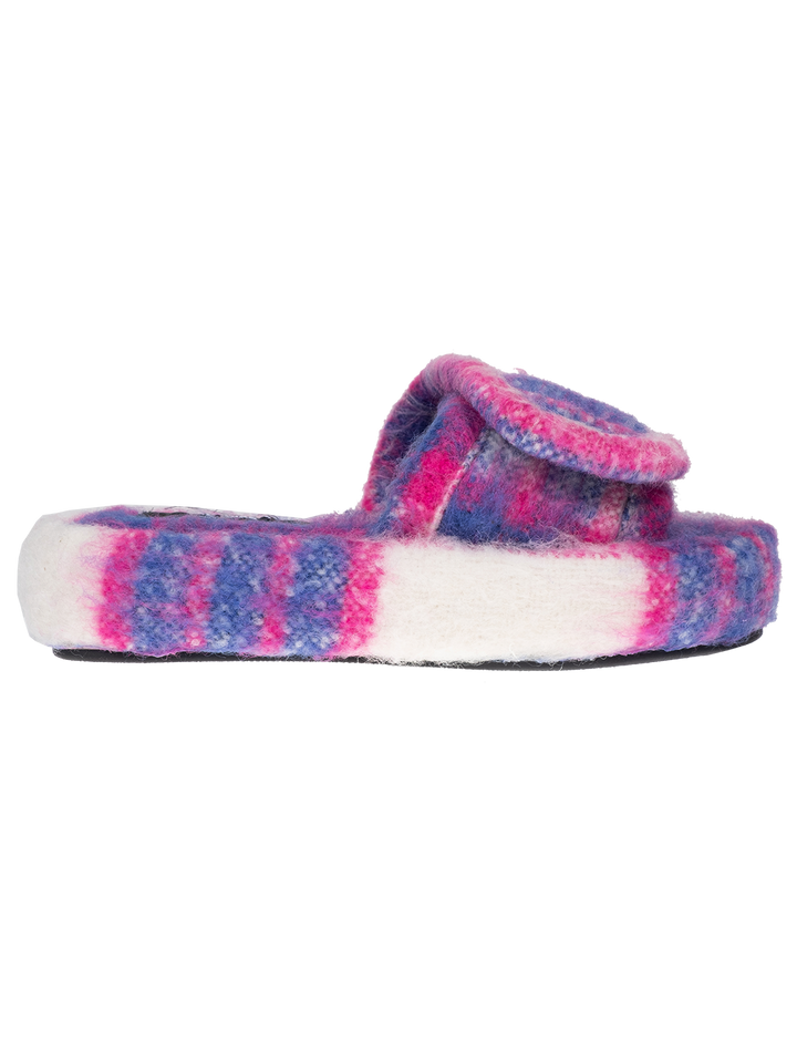 Natasha Zinko The Checked Wool Slides