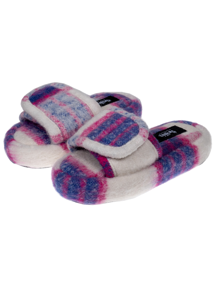 Natasha Zinko The Checked Wool Slides