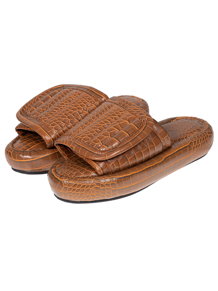 Natasha Zinko The Faux Leather Slides