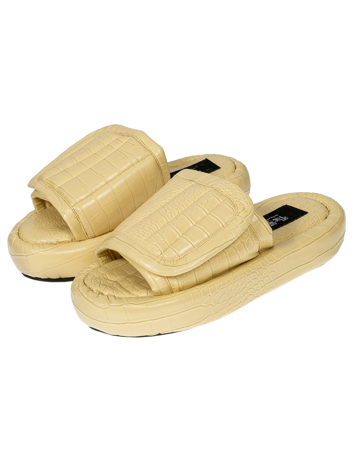 Natasha Zinko The Faux Leather Slides