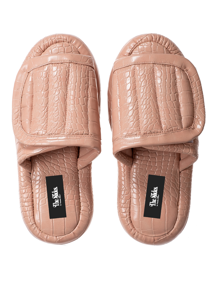 natasha zinko The Faux Leather Slides