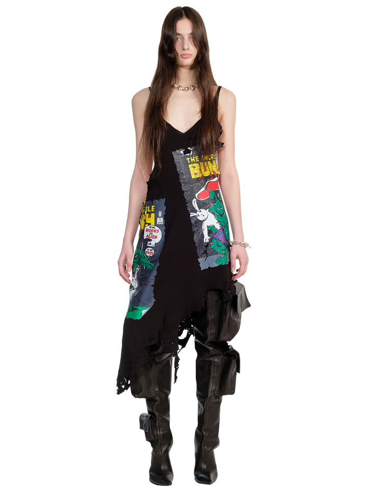 natasha zinko The Incredible Bunny Open Back Dress