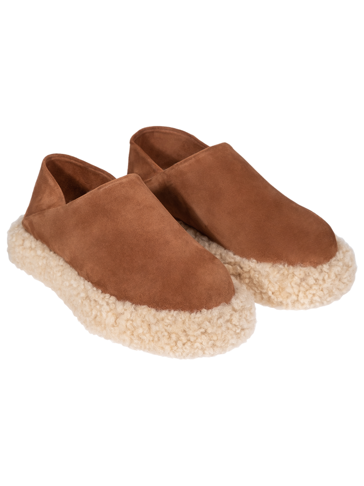 Natasha Zinko The Shearling Convertible Slides
