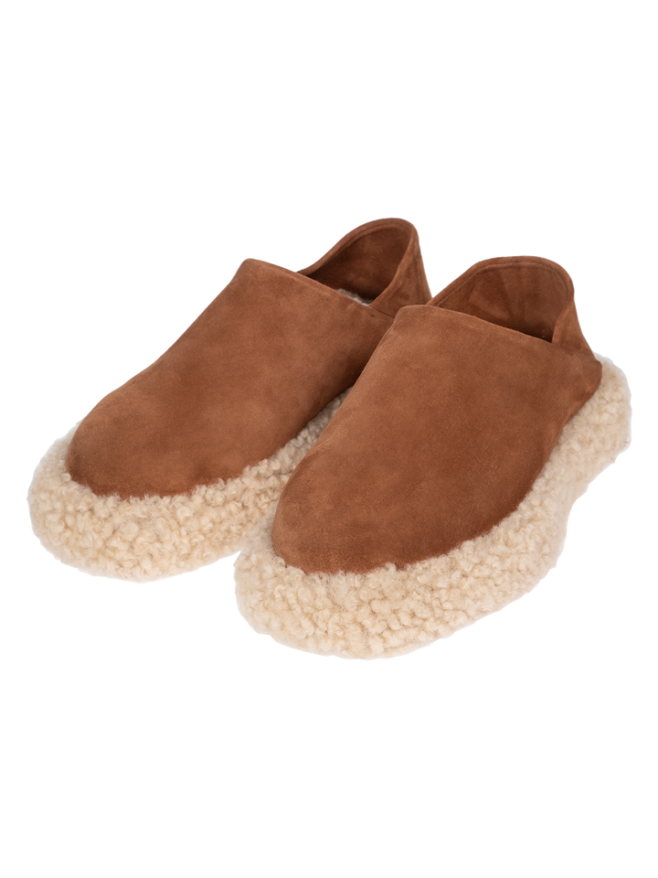 Natasha Zinko The Shearling Convertible Slides