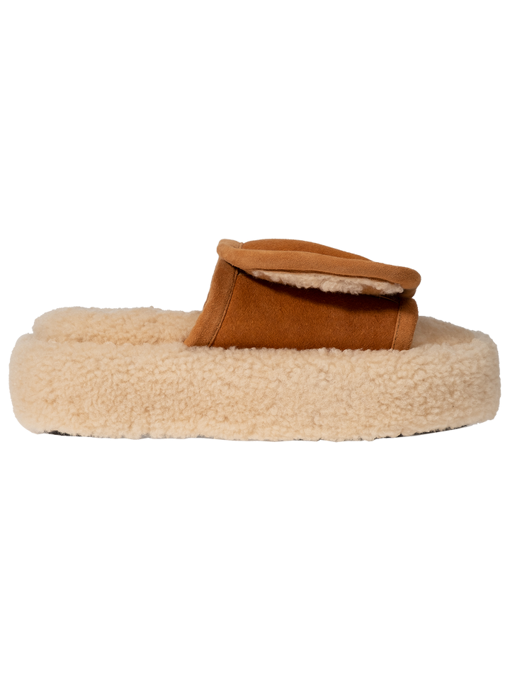 Natasha Zinko The Shearling Slides