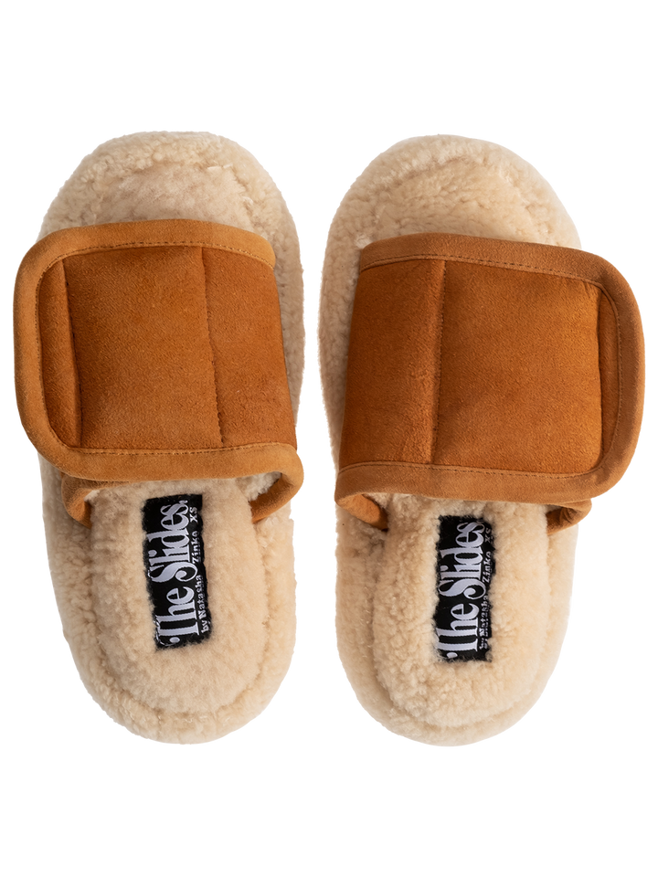 natasha zinko The Shearling Slides