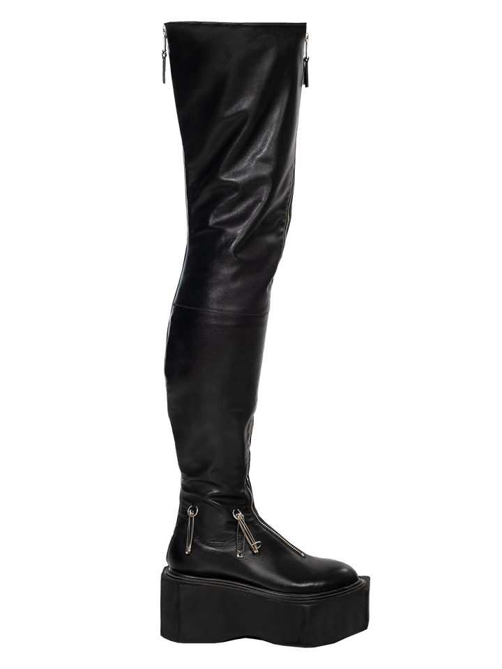 Natasha Zinko Thigh-High Box Boots