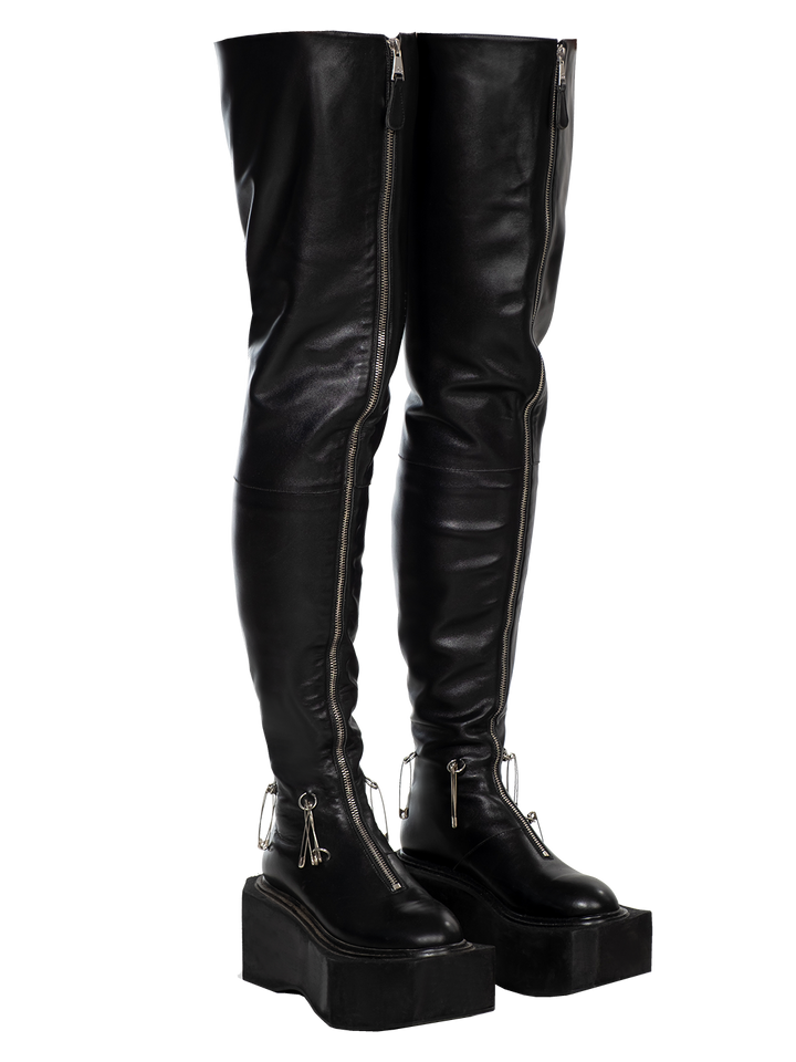 natasha zinko Thigh-High Box Boots