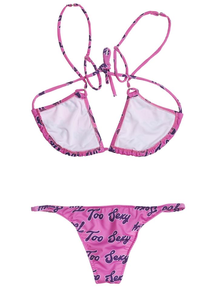 Natasha Zinko Too Sexy Print Bikini