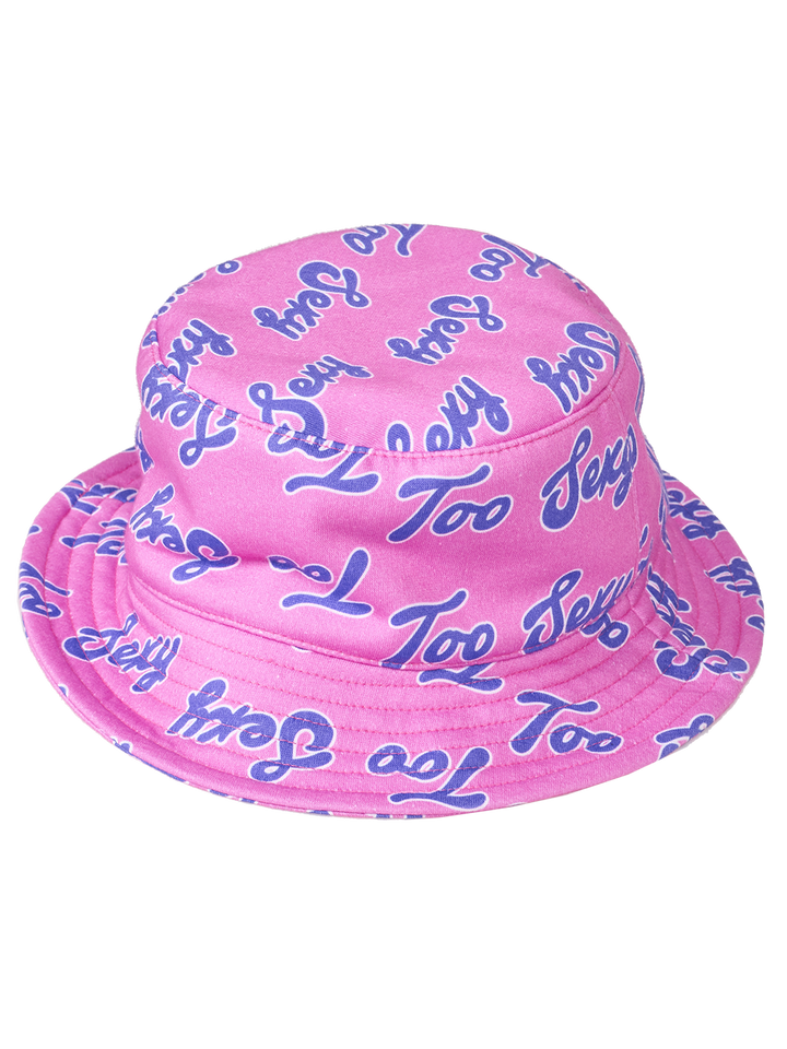 natasha zinko Too Sexy-print Bucket Hat