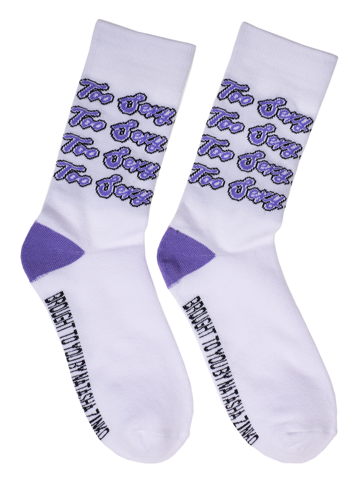 Natasha Zinko Too Sexy-print Socks /3 Pairs/