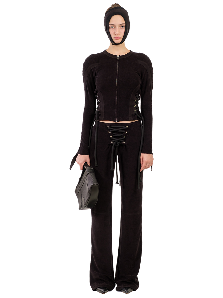 natasha zinko TOWELLED MUSCLE TOP