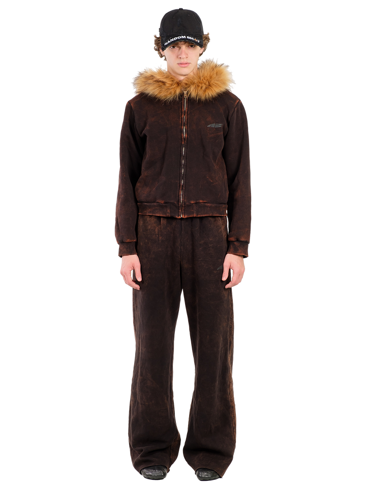 Natasha Zinko TREATED ALIEN FUR HOODY