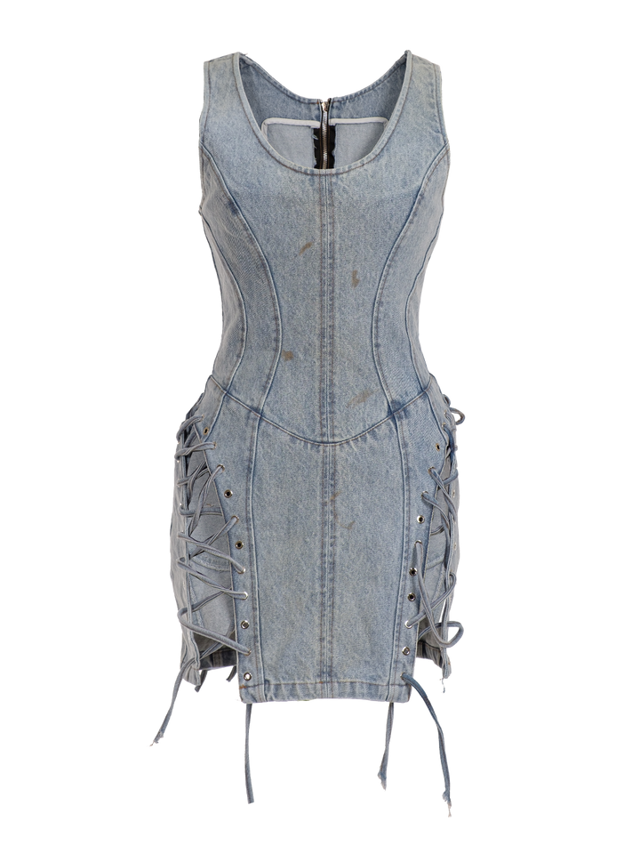 Natasha Zinko TREATED HARDWIRED DRESS