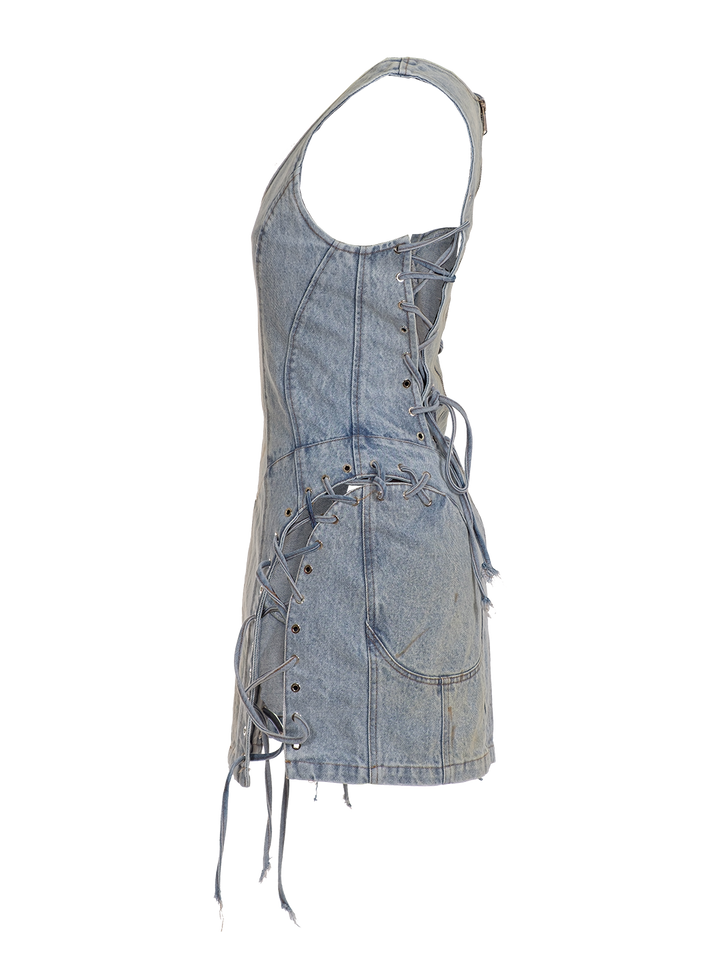 Natasha Zinko TREATED HARDWIRED DRESS