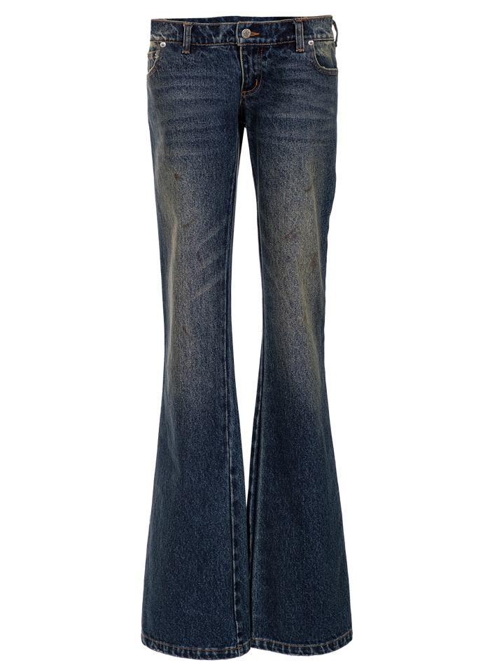 Natasha Zinko TREATED SKINNY JEANS