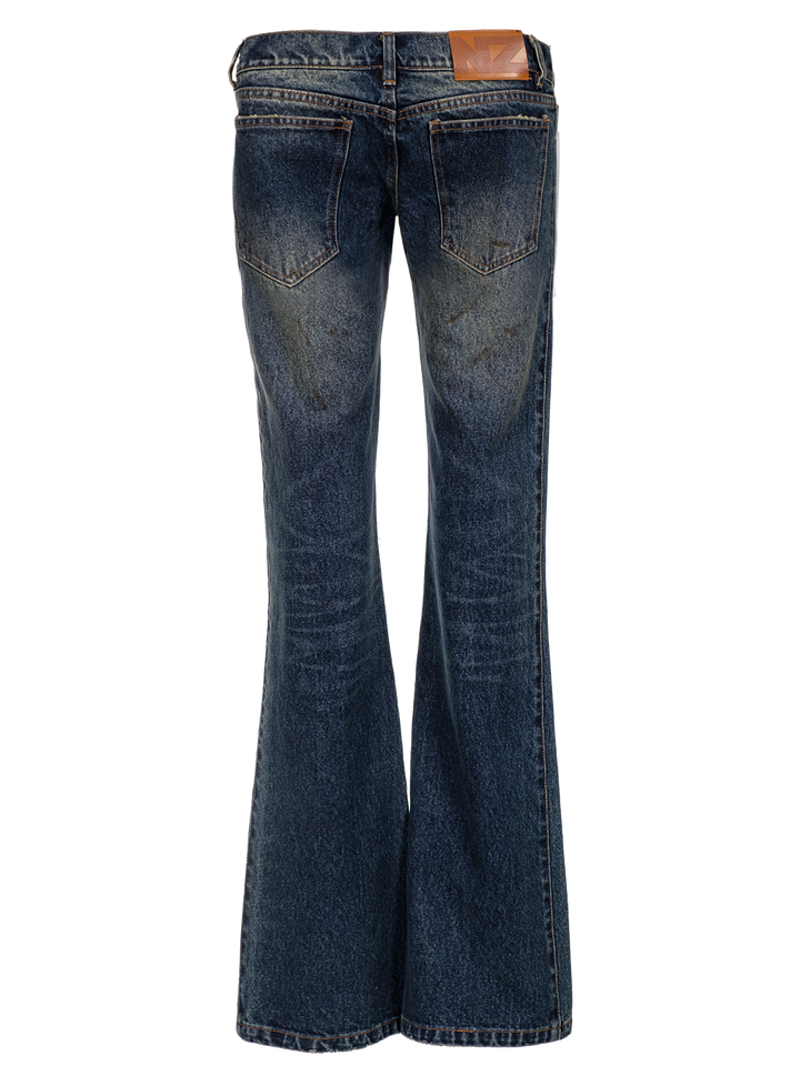 Natasha Zinko TREATED SKINNY JEANS