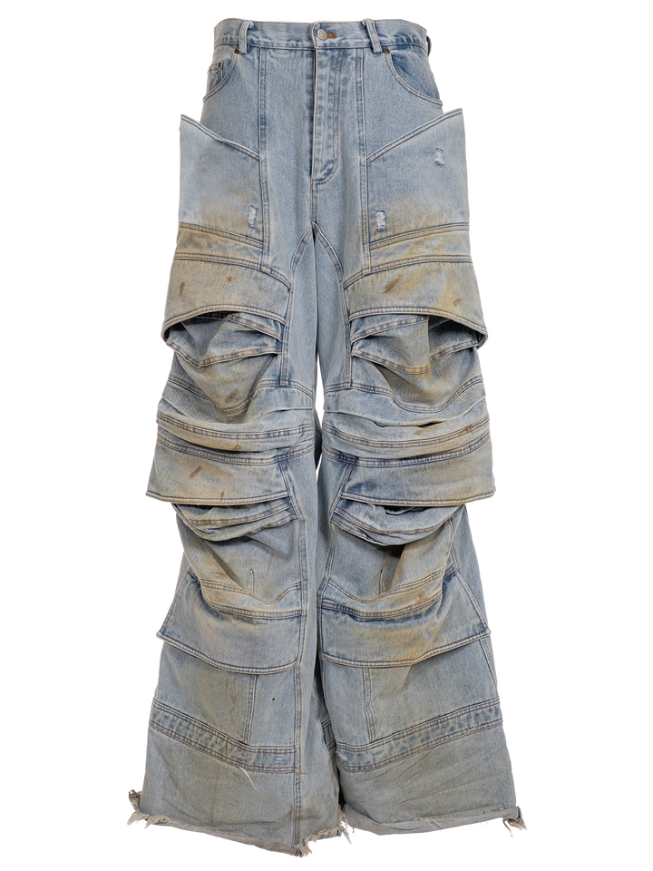 Natasha Zinko TREATED SPACE JEANS