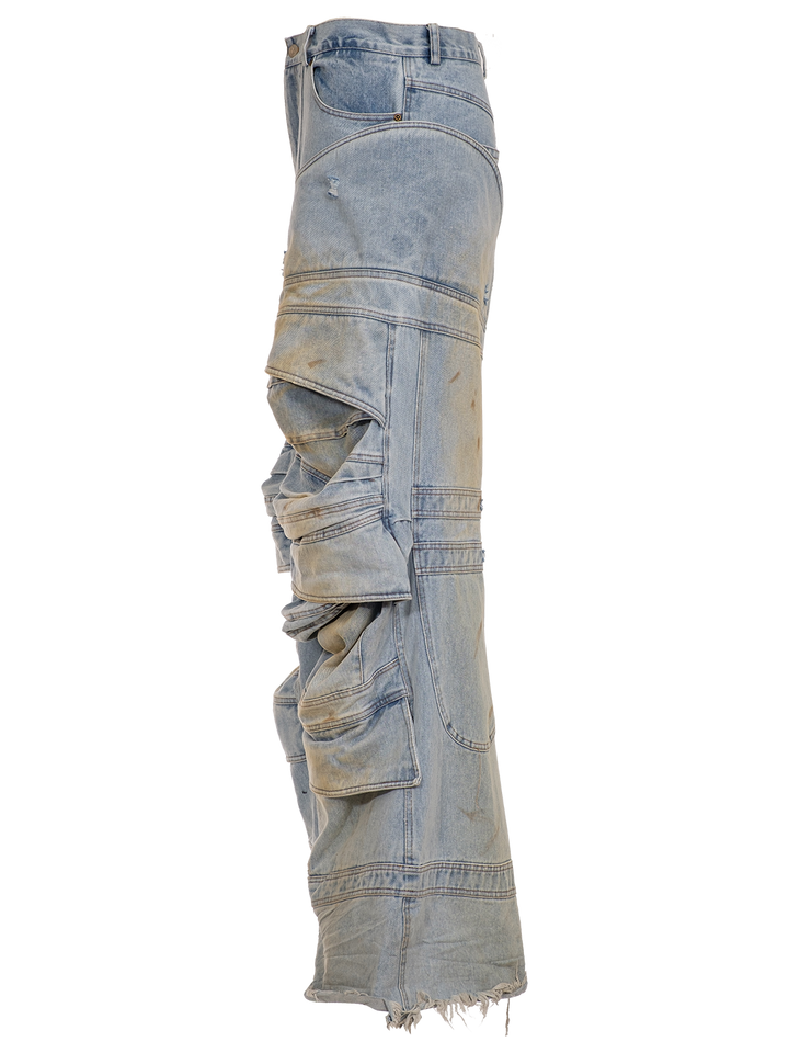 Natasha Zinko TREATED SPACE JEANS