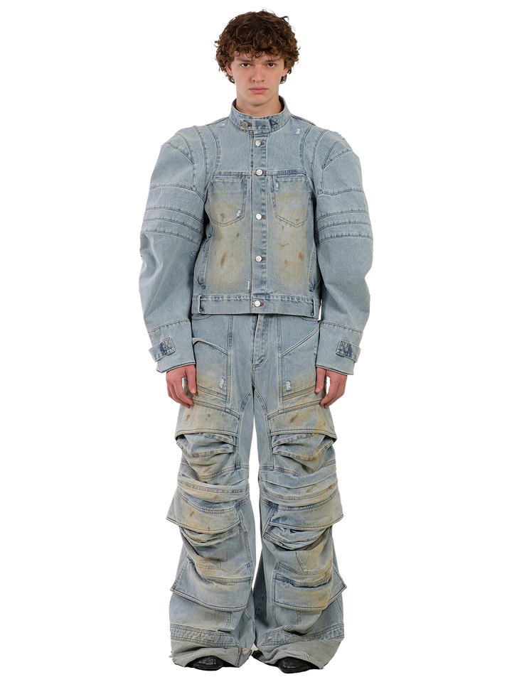 Natasha Zinko TREATED SPACE SUIT JACKET