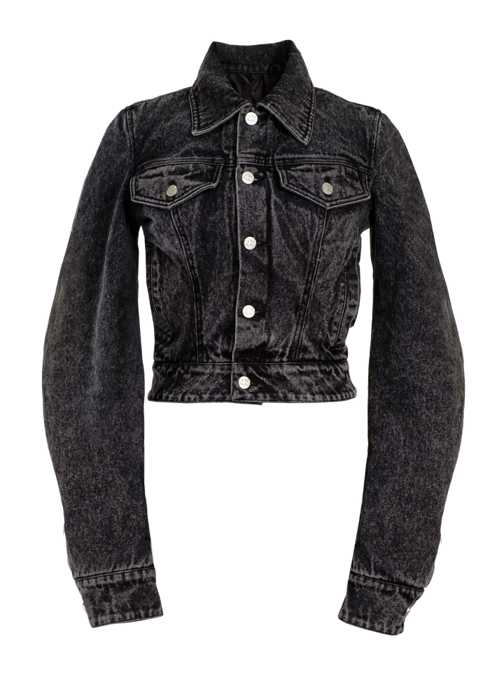 Natasha Zinko TREATED SUPER SHRUNKEN JEAN JACKET