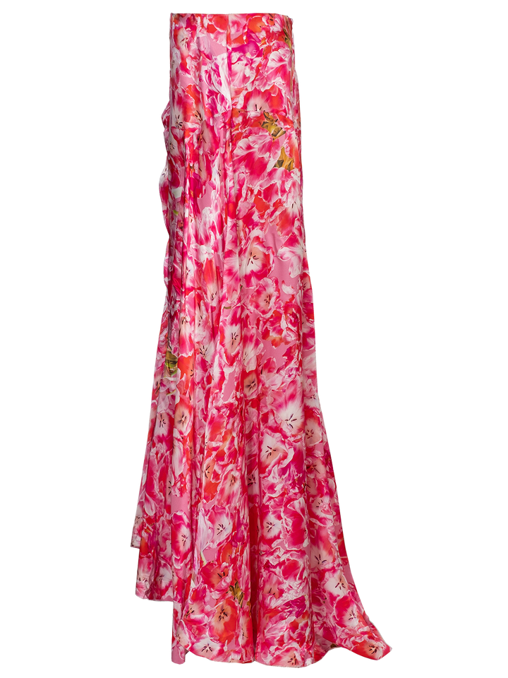 Natasha Zinko Tulip-print Maxi Skirt
