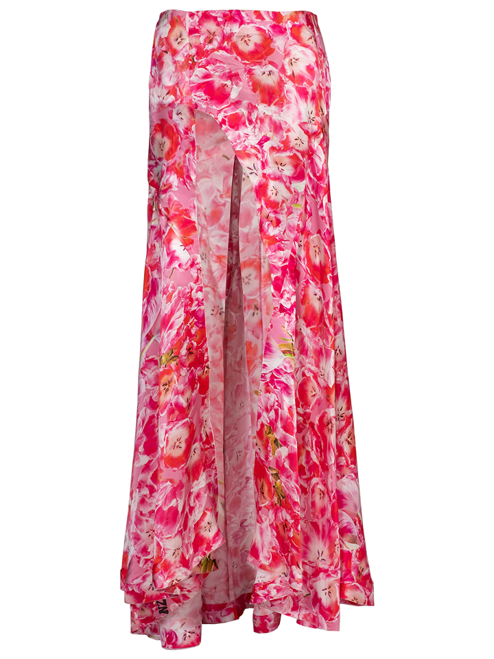natasha zinko Tulip-print Maxi Skirt