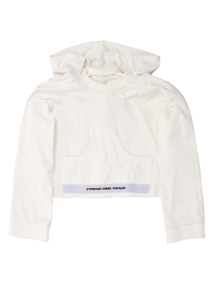 Natasha Zinko Underwear Pouch Pocket Hoodie