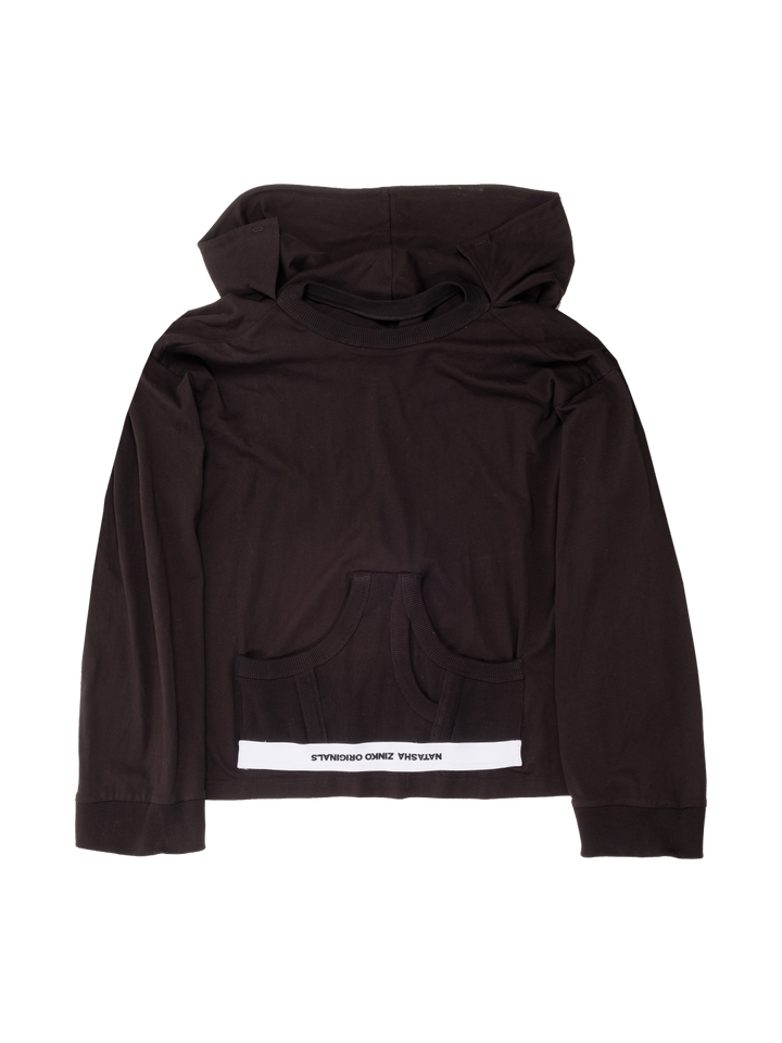 natasha zinko Underwear Pouch Pocket Hoodie