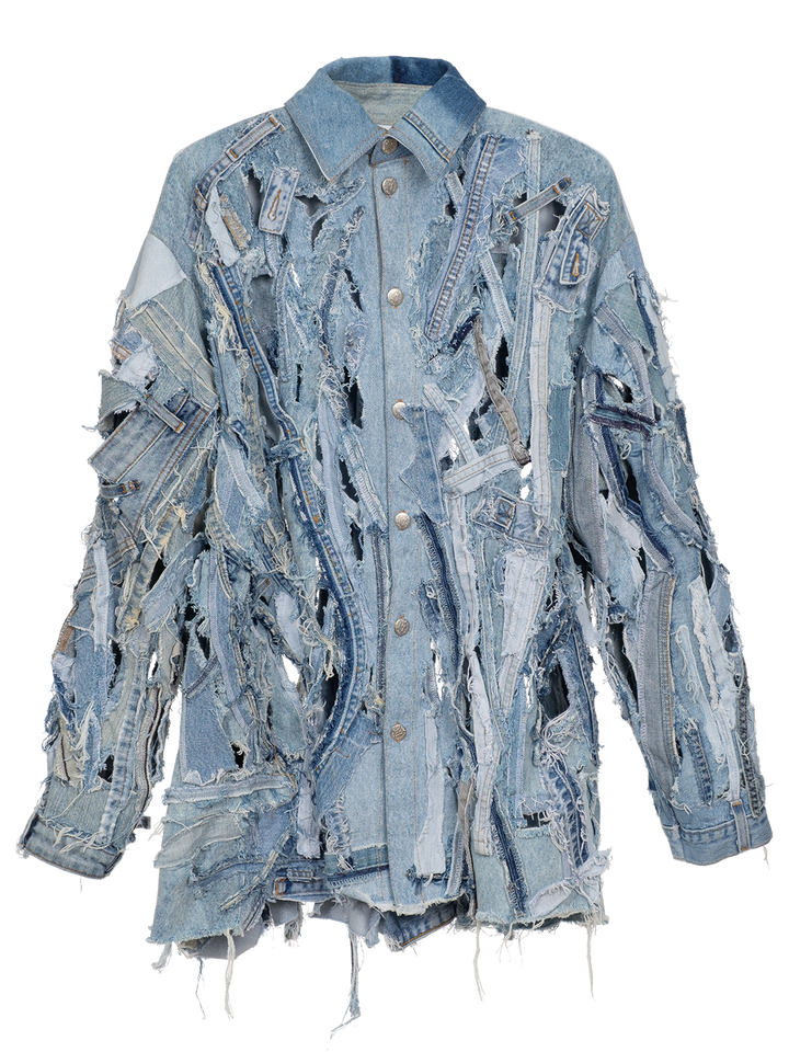 natasha zinko Upcycled Denim Jacket