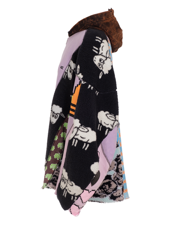 Natasha Zinko Upcycled Hoodie Jacket