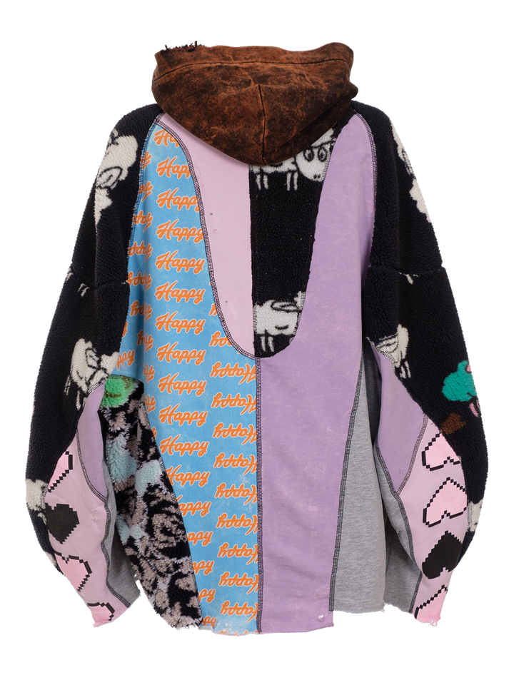 Natasha Zinko Upcycled Hoodie Jacket