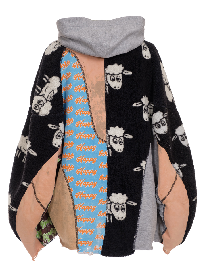 Natasha Zinko Upcycled Hoodie Jacket