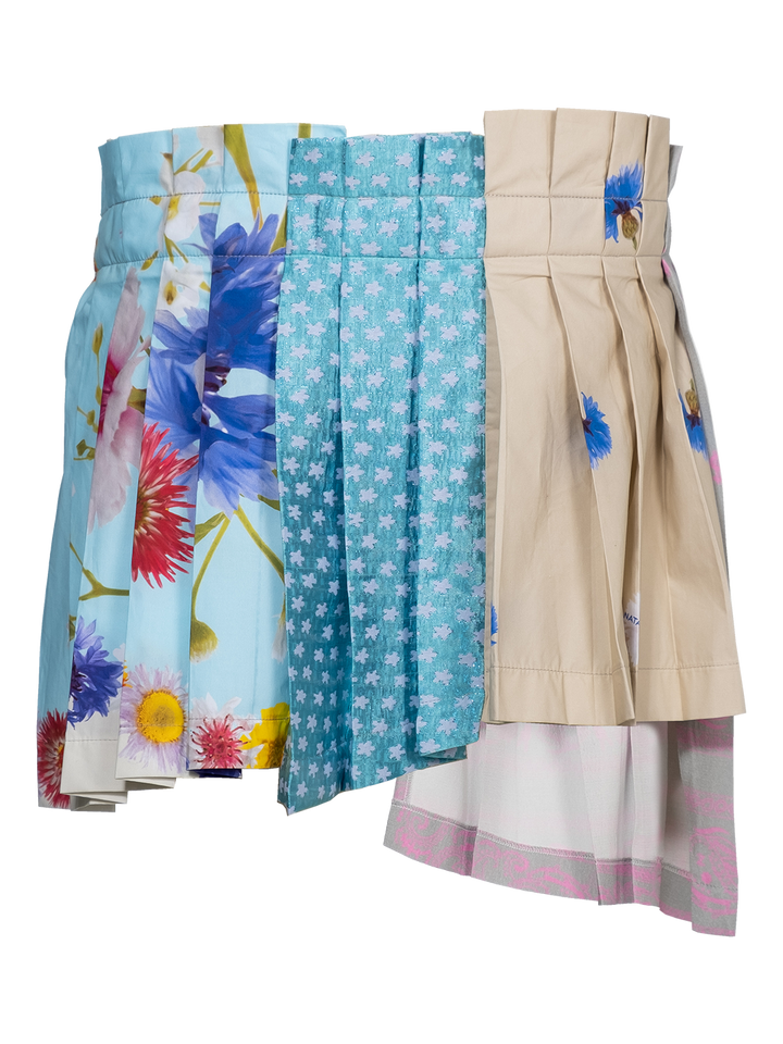 natasha zinko Upcycled Pleated Skirt