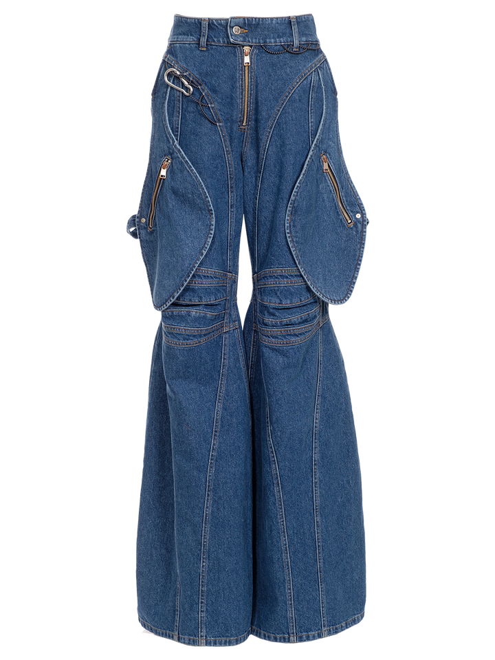 Natasha Zinko Washed Denim Jeans